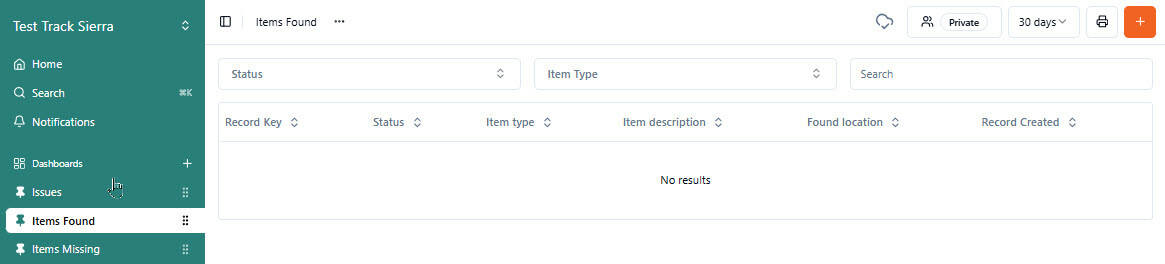 Dash - Items Found