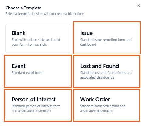 Forms Templates