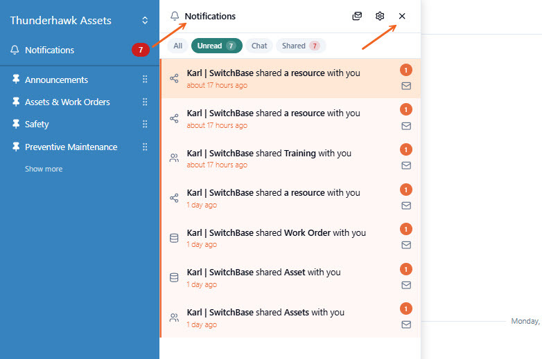 Notifications A