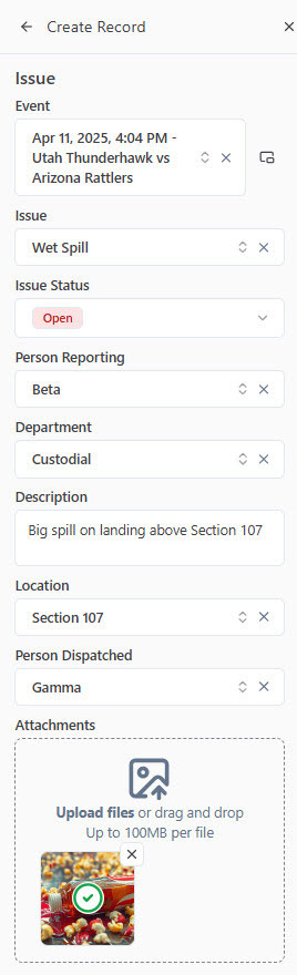 fill in form