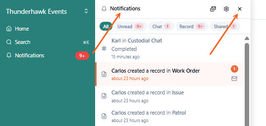 Notifications G