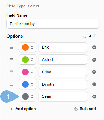Select Options