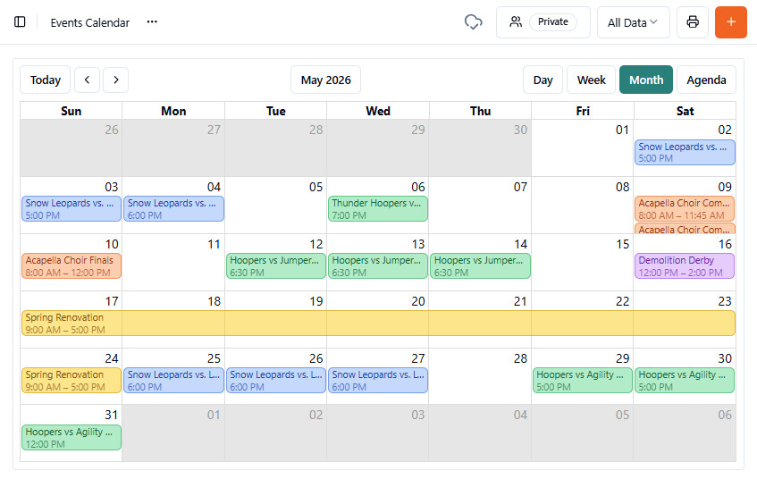 Calendar