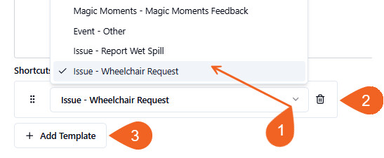 add Shortcut