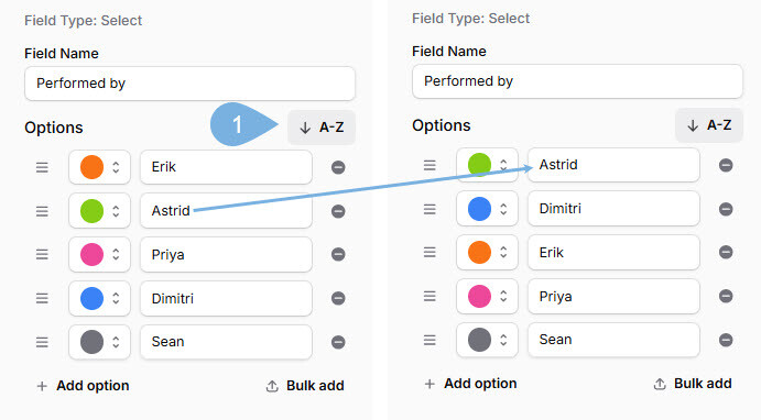 Select Options