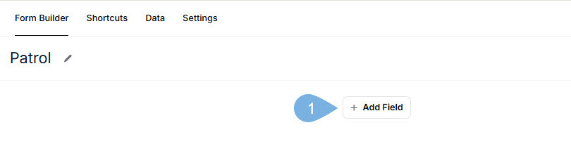 Open Form Add Field