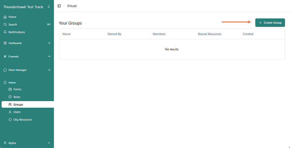 Create Groups