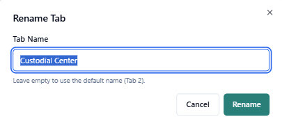 Rename Tab 2