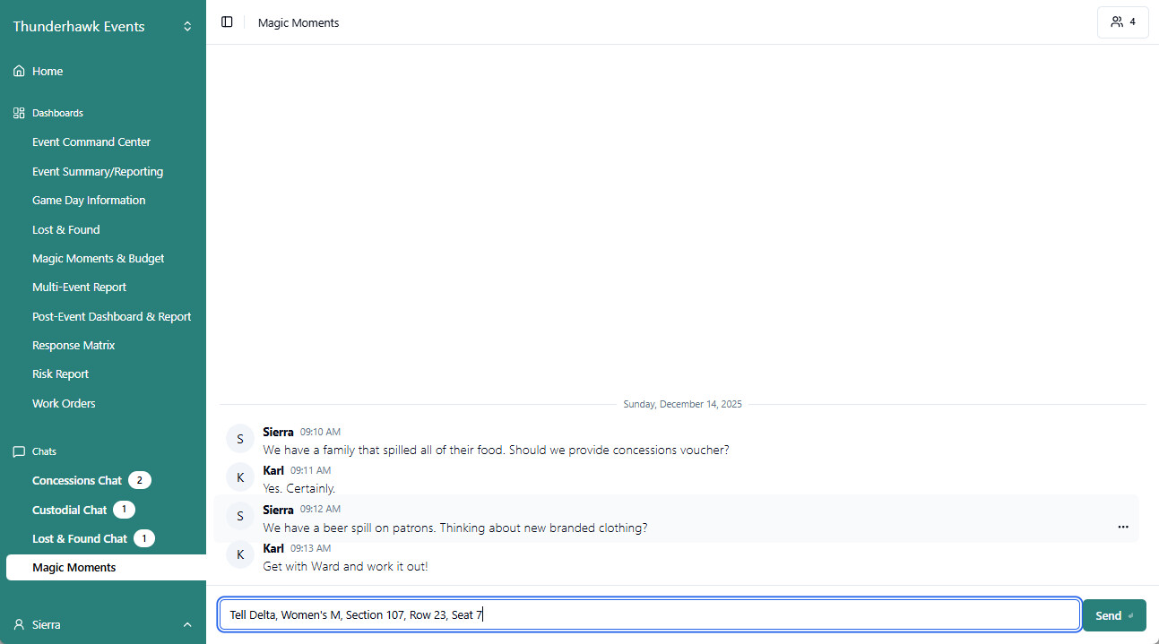 Web chat