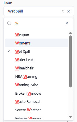 w